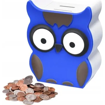 Pokladnička Pokladnička Sova s počítačem Euro - mince Euro