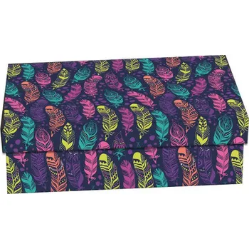 Školní kufřík Školní krabice Stil Peříčka