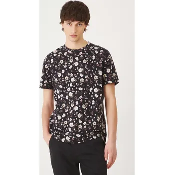 Pánské tričko Bavlněné tričko Medicine pánské, černá barva RS25.TSM030 99A, vel. M