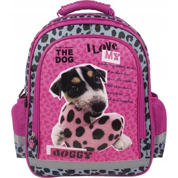 Školní batoh vícekomorový Derform vícebarevný