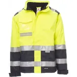 Bunda zimní reflexní PayPer HISPEED oranžová/modrá S