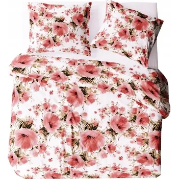 Povlečení BAVLNĚNÉ LOŽNÍ SADA POVLEČENÍ 200x220 OBOUSTRANNÉ POLŠTÁŘE 70X80 100% BAVLNA