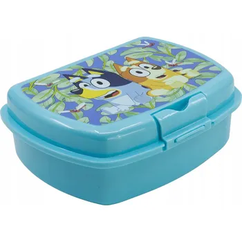 Svačinový box BLUEY PEJSCI SVAČINOVÝ BOX ŠKOLNÍ PŘEDŠKOLNÍ OBĚDOVÝ BOX NA SVAČINY OVOCE