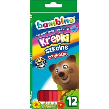 Pastelka Pastelky trojúhelníkové Bambino 02038 12 barev