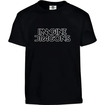 Pánské tričko Tričko Imagine Dragons Druh: Dětské, Barva: Černá, Velikost: 158-XL