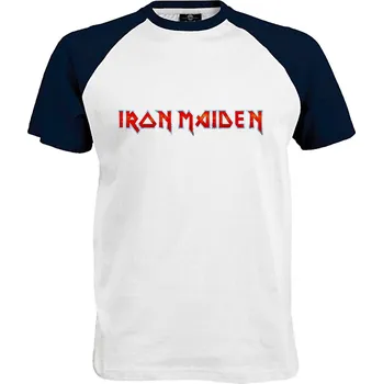 Pánské tričko Tričko Iron Maiden Druh: Pánské, Barva: Navy | Bílá, Velikost: M