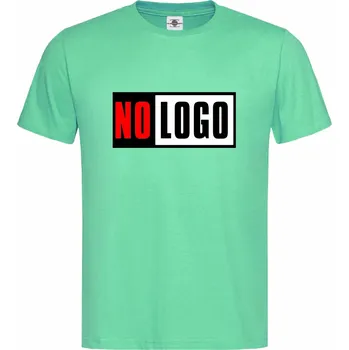 Pánské tričko Tričko No Logo Druh: Pánské, Barva: Světle Zelená, Velikost: S