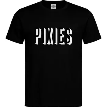 Pánské tričko Tričko Pixies Druh: Pánské, Barva: Černá, Velikost: XL