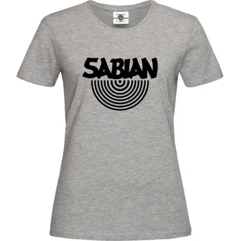 Dámské oblečení Tričko Sabian Druh: Dámské, Barva: Šedá, Velikost: S