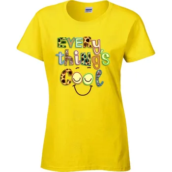 Pánské tričko Tričko Every thing's cool Druh: Dětské, Barva: Žlutá, Velikost: XL