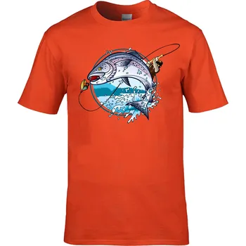 Pánské tričko Tričko Rybář Druh: Pánské, Barva: Světle Zelená, Velikost: M