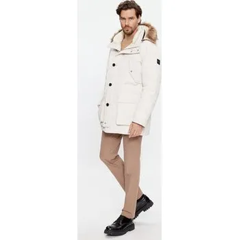 Pánská bunda Boss Vatovaná bunda Dadico 50499371 Écru Regular Fit 54