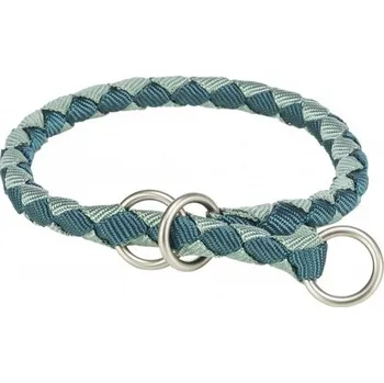 Obojek pro psa Trixie Cavo, stahovací obojek petrol/šalvějový, L-XL: 52-60 cm/šířka 18 mm