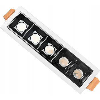 Bodové svítidlo Kvadratické bodové svítidlo Syntron bílé