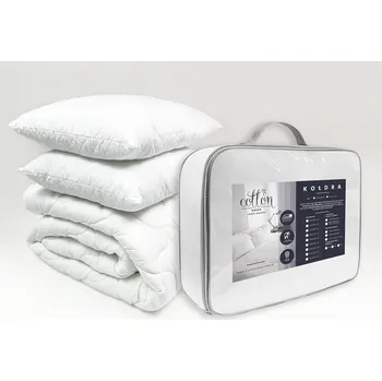 přikrývka SADA Celoroční přikrývka ECONOMY LINE 220x240 cm + 2 x polštáře 50x60 cm.