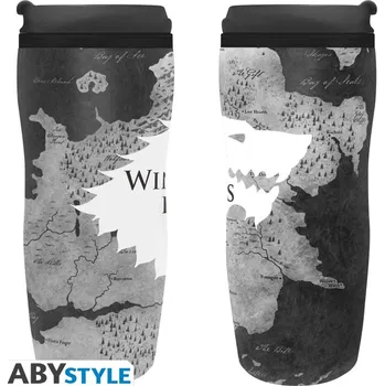Abysse Corp ABY style Cestovní hrnek Hra o trůny - Winter is here