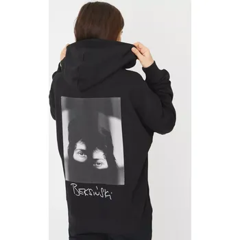 Dámská mikina Mikina Medicine dámská, černá barva, s kapucí, s potiskem RW24.BLD851 99X, vel. XS