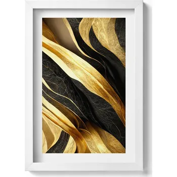 Obraz Obraz v rámu na zeď do obýváku Elegantní abstrakce 20x30 cm