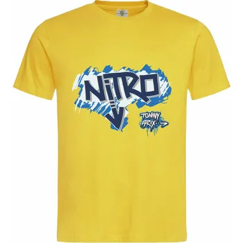 Pánské tričko Tričko Nitro Druh: Pánské, Barva: Žlutá, Velikost: S