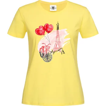 Dámské tričko Tričko I love you be mine Druh: Dámské, Barva: Růžová, Velikost: XL