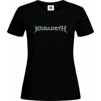 Dámské tričko Tričko Megadeth Druh: Dámské, Barva: Černá, Velikost: S