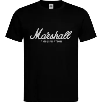 Pánské tričko Tričko Marshall Amplification Druh: Dětské, Barva: Černá, Velikost: 134-M