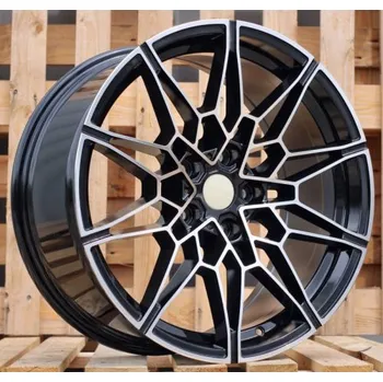 Alu kolo Alu kola Racing Line B1674, 19x8 5x120 ET36, černá + leštění