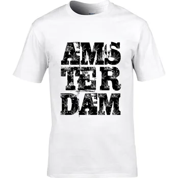 Dámské tričko Tričko Amsterdam Druh: Dámské, Barva: Bílá, Velikost: S