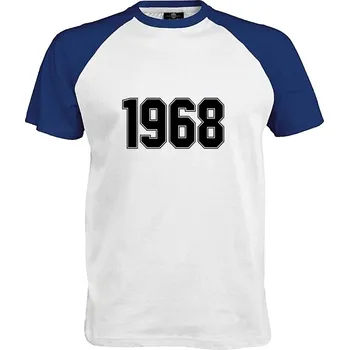 Pánské tričko Tričko Ročník 1968 Druh: Pánské, Barva: Royal | Bílá, Velikost: L