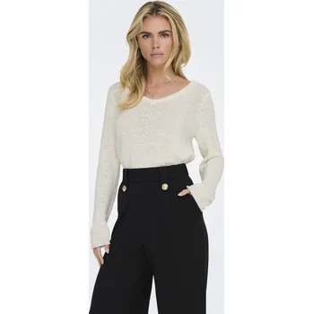 Dámský svetr Only dámský přízový svetřík Geena smetanový Velikost: XS