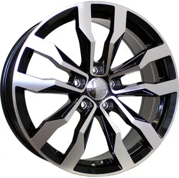 Alu kolo Alu kola Racing Line B5333, 20x9 5x112 ET33, černá + leštění (zátěžová)