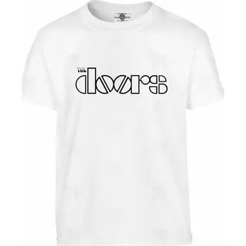 Pánské tričko Tričko The Doors Druh: Dětské, Barva: Bílá, Velikost: 122-S
