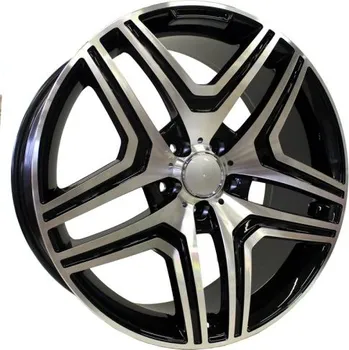 Alu kolo Alu kola Racing Line BK206, 21x10 5x112 ET46, černá + leštění (zátěžová)