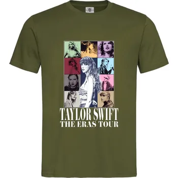 Pánské oblečení Tričko Taylor Swift | The Eras Tour Druh: Pánské, Barva: Khaki, Velikost: S