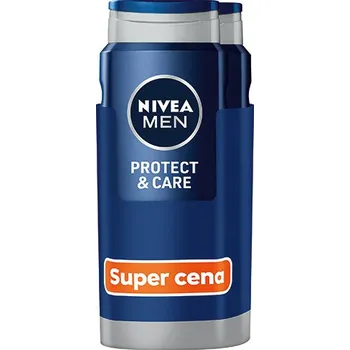 Sprchový gel Nivea Sprchový gel pro muže Men Protect & Care 2 x 500 ml + 2 měsíce na vrácení zboží