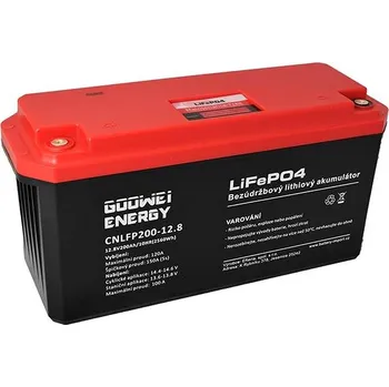 Trakční baterie GOOWEI ENERGY CNLFP200-12.8, LiFePO4, 12,8 V, 200 Ah