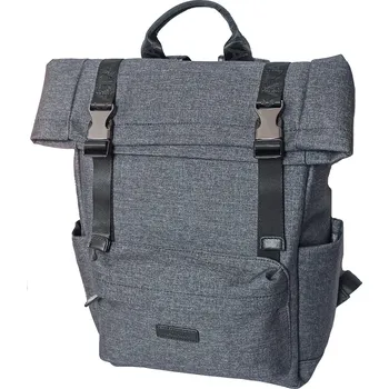 Městský batoh Katana 6133-01 batoh roll-top tm.šedý