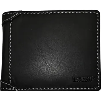 Peněženka Lagen 511462 pánská kožená peněženka černá