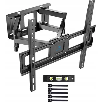 Televizní držák Extra Silný Otočný Držák na Televizi Věšák TV 26-65" Univerzální 45kg