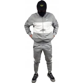 Nike pánská tepláková souprava tepláková souprava nike do posilovny fitness šedá velikost S