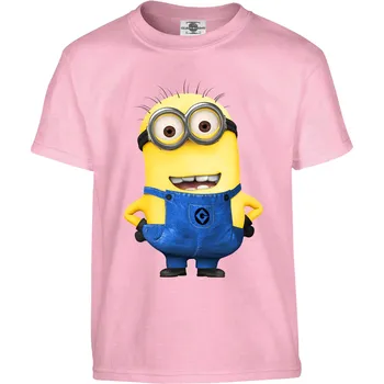 Pánské oblečení Tričko Kevin | Mimoni Druh: Dětské, Barva: Růžová, Velikost: 110-XS