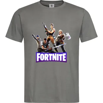 Pánské tričko Tričko Fortnite Druh: Pánské, Barva: Břidlice, Velikost: L