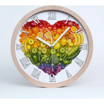 Hodiny Nástěnné hodiny Tulup vícebarevné 30 cm