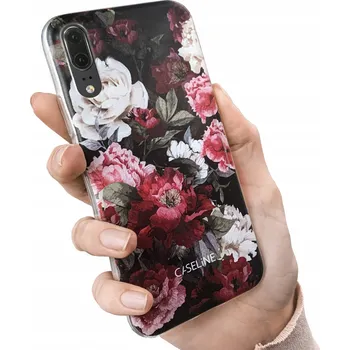 Pouzdro na mobilní telefon Zadní Kryt Caseline pro Huawei P20 bezbarvý