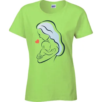 Dámské tričko Tričko Milující Máma Druh: Dámské, Barva: Bílá, Velikost: XL