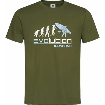 Pánské oblečení Tričko Evolution Kayaking Druh: Pánské, Barva: Khaki, Velikost: XL