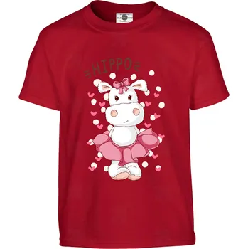 Tričko Hrošice Druh: Dětské, Barva: Červená, Velikost: 146-L