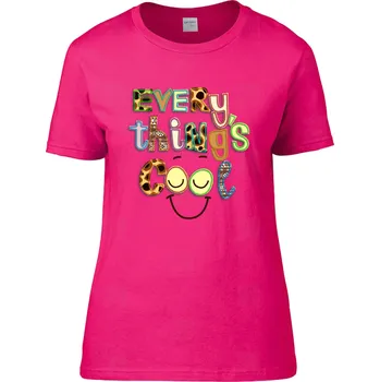 Dámské tričko Tričko Every thing's cool Druh: Dámské, Barva: Fialově rudá, Velikost: S