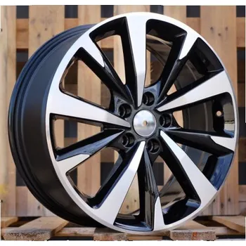 Alu kolo Alu kola Racing Line B5869, 18x7.5 5x112 ET46, černá + leštění