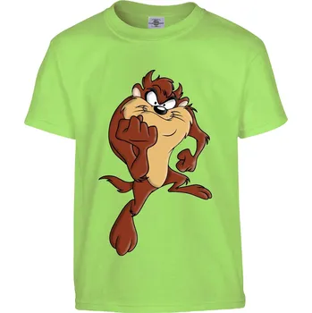 Pánské tričko Tričko Tasman devil Druh: Dětské, Barva: Světle Zelená, Velikost: 122-S